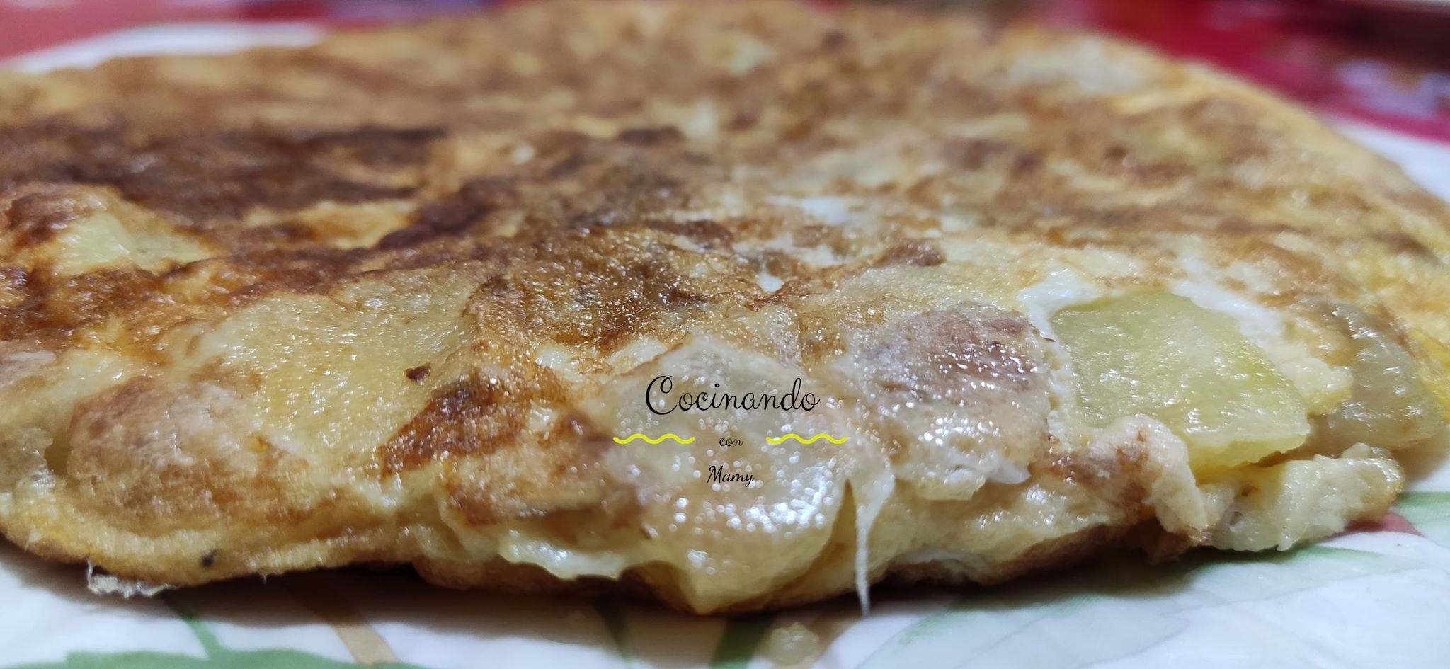 Presentación de la tortilla de patatas