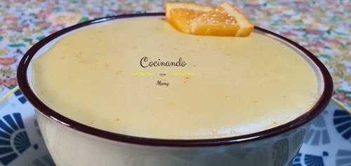 Presentación Crema de naranja