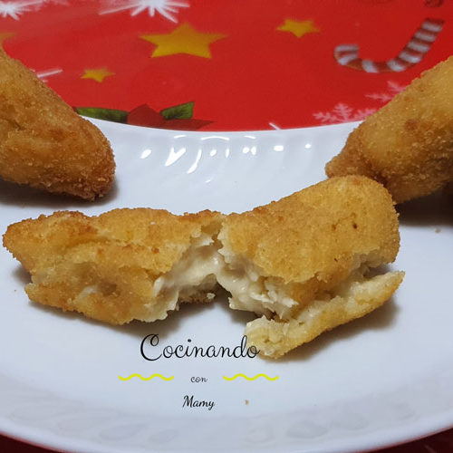 Como hacer croquetas de pollo asado en Thermomix y Tradicional